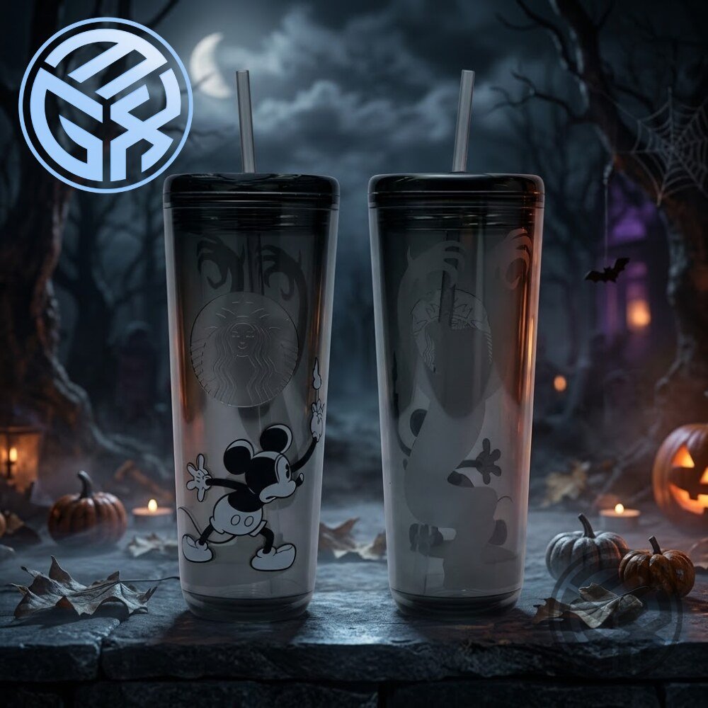 Mickey Mouse x Starbucks The Haunted House Tumbler with Straw 22 Mickey Mouse x Starbucks The Haunted House Tumbler with Straw 22