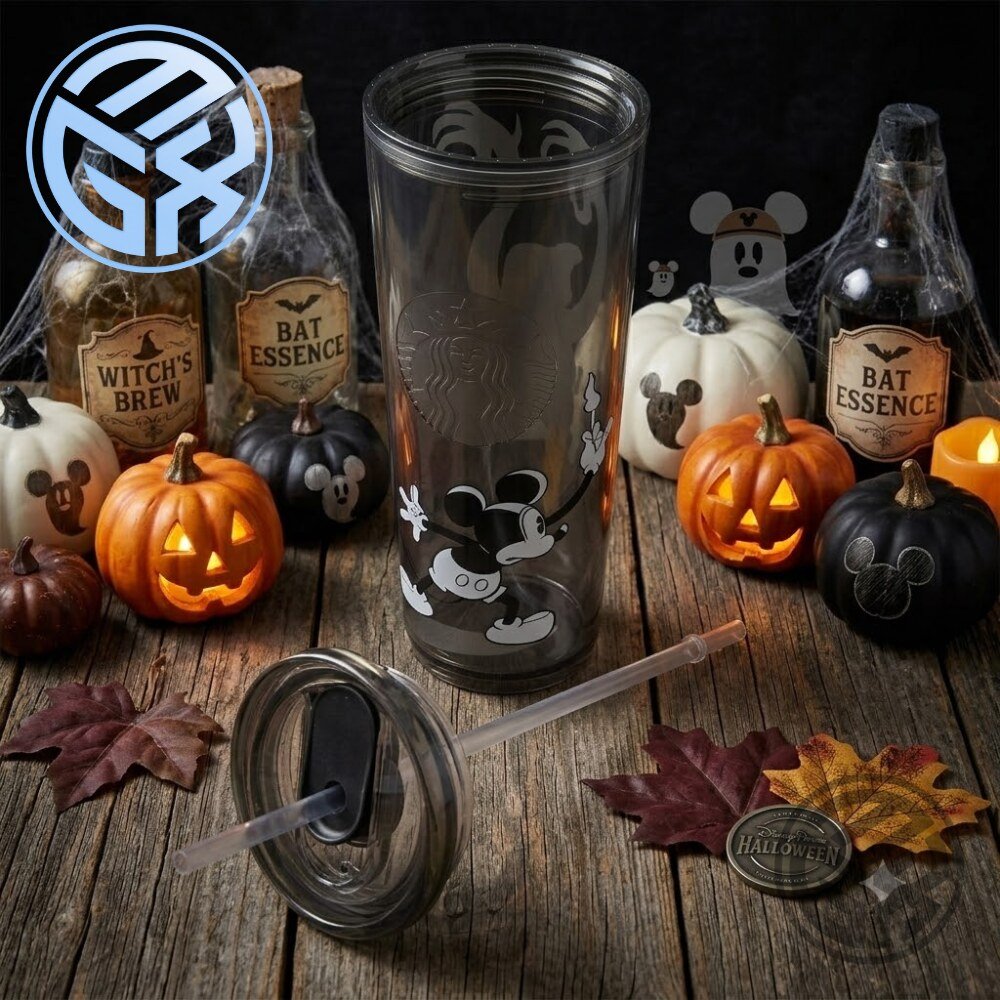 Mickey Mouse x Starbucks The Haunted House Tumbler with Straw 33 Mickey Mouse x Starbucks The Haunted House Tumbler with Straw 33